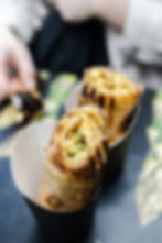 Buffalo Chicken Eggroll