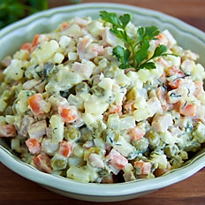 Russian Potato Salad ( Olivye )