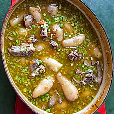 Lamb Stew with Green Garlic