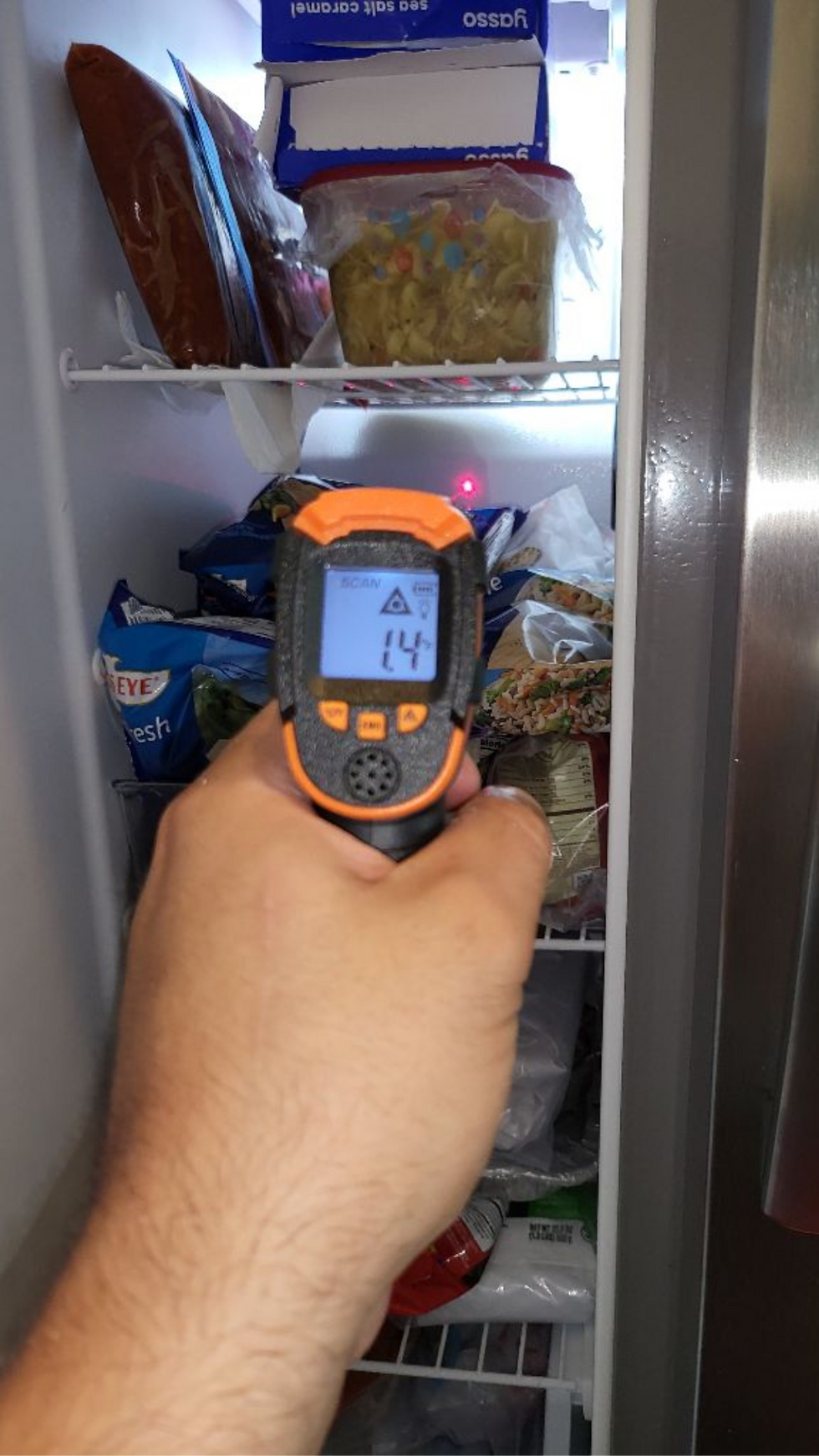 Freezer temperature
