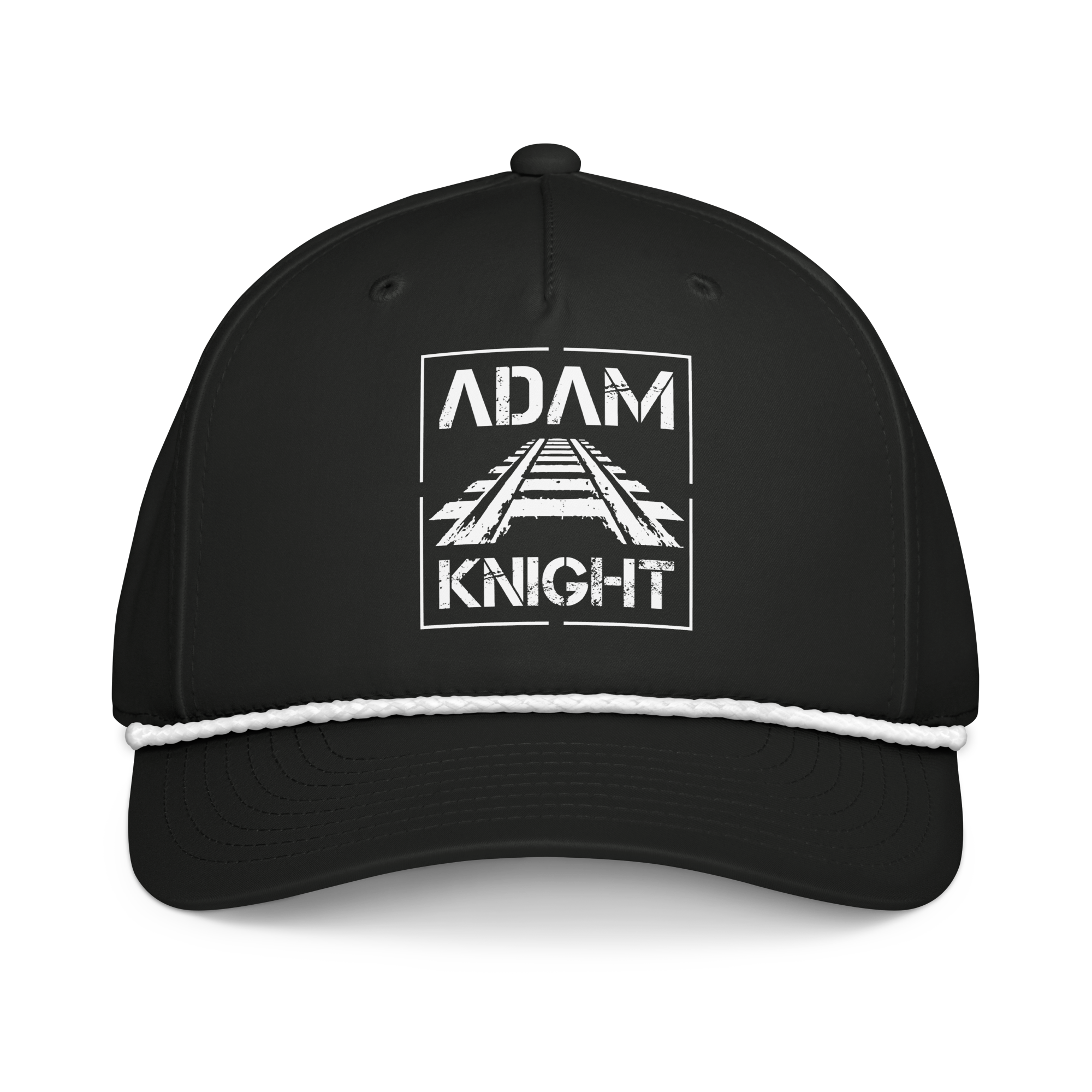 Adam Knight Train Classic Rope Hat (Black)