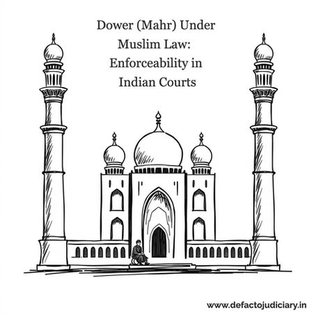 Dower (Mahr) Under Muslim Law in India