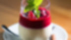 Panna Cota with Strawberry