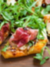 Arugula Prosciutto Pizza