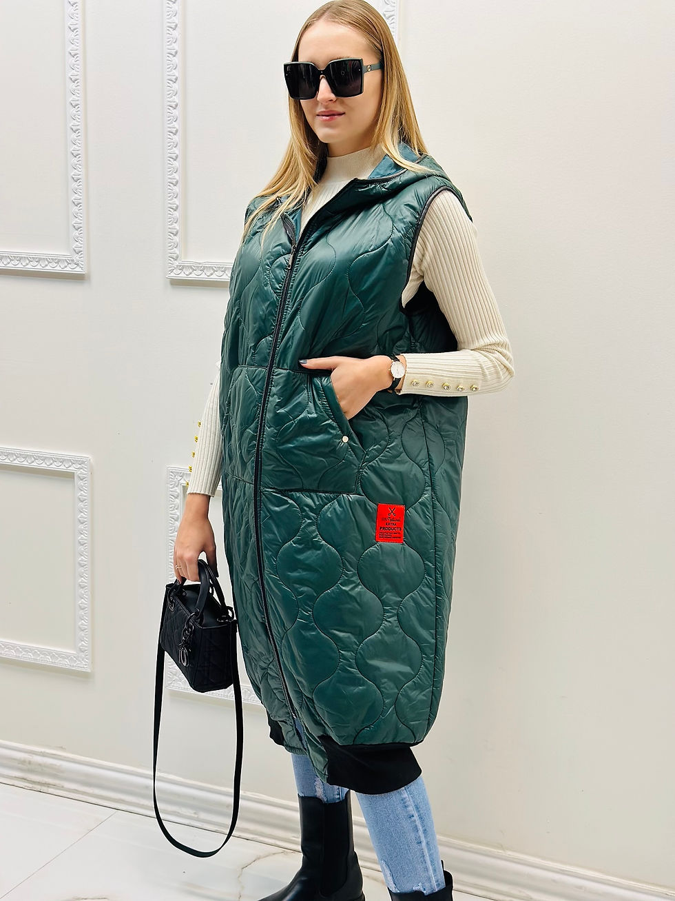 Miniatura: Oversize vesta Tina