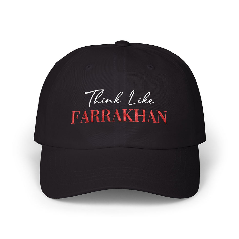 Thumbnail: Think Like Farrakhan Dad Cap