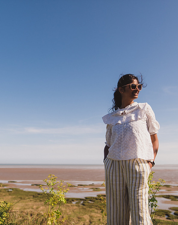 Prarthana Rao on Beach