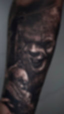Black and Grey Realism Tattoo Toronto