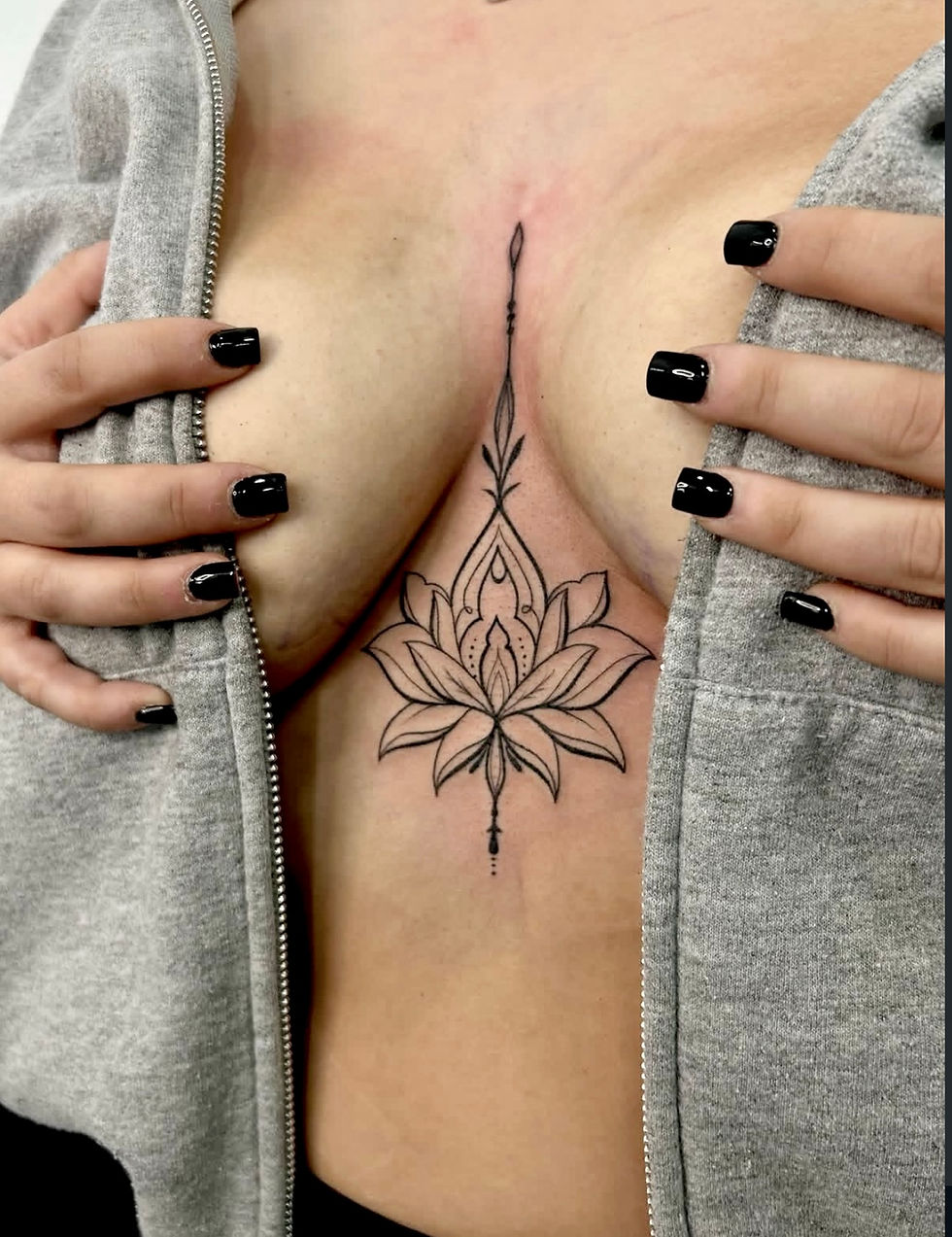 Best lotus tattoo in Toronto and Vaughan