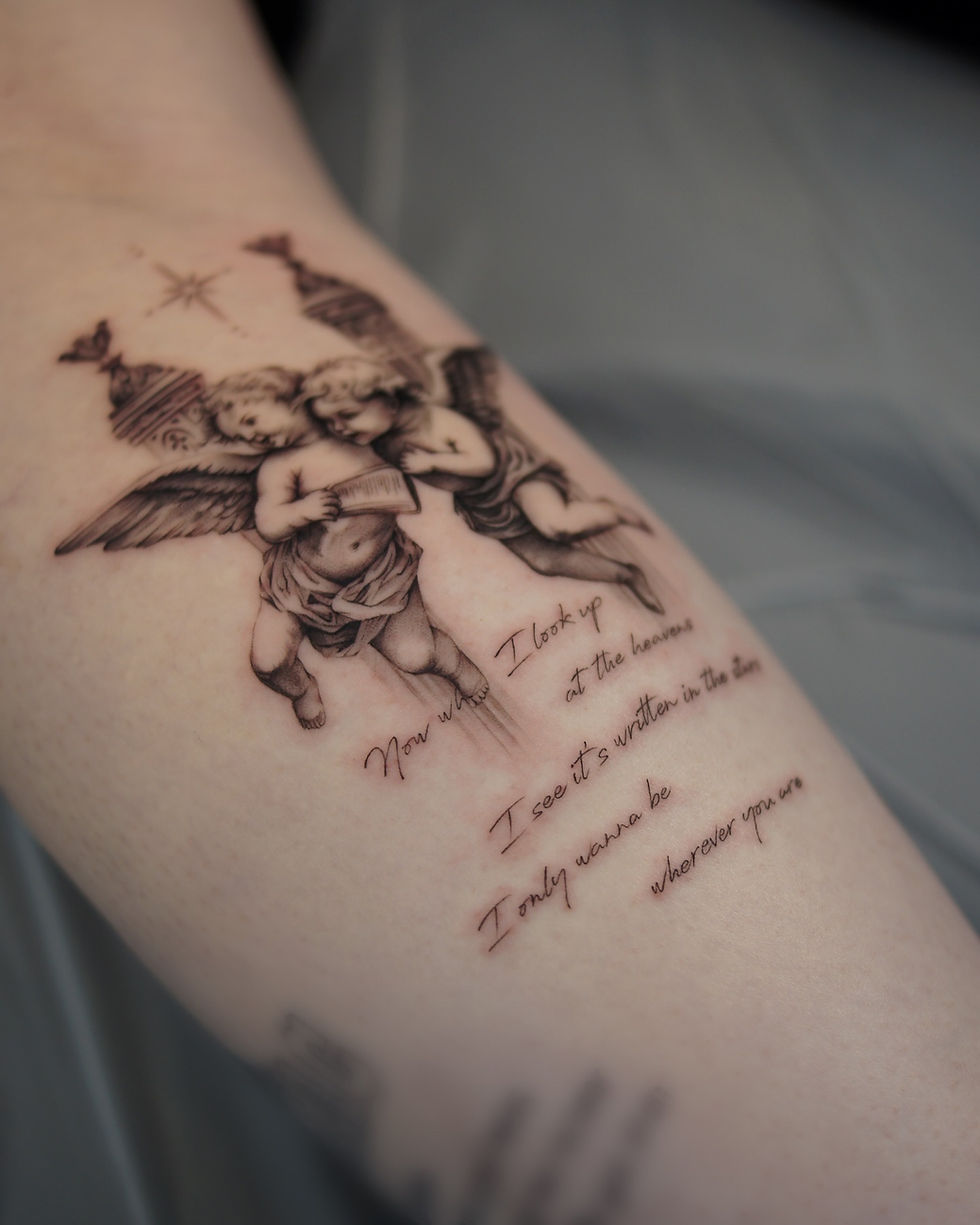 Best script tattoo in Toronto