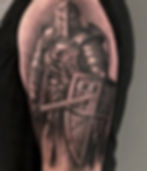Best realism knight tattoo in Toronto