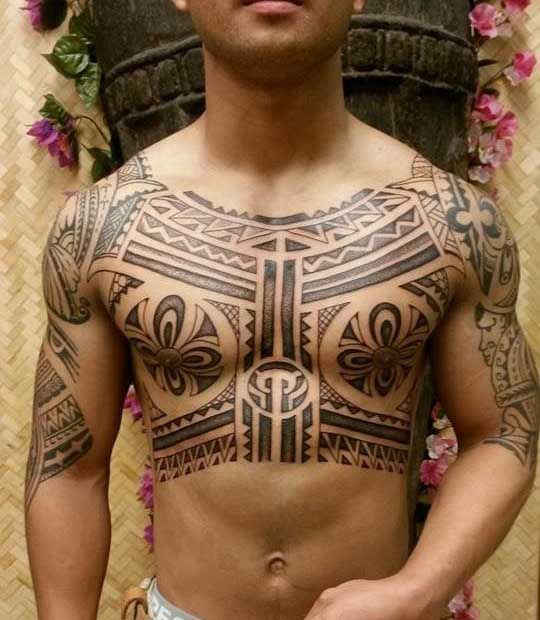Traditional Filipino batok tattoo in Toronto