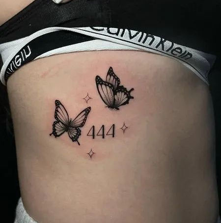 444 Tattoo Ideas (Angel Number tattoo) To Consider For A Meaningful Piece Of Body Art