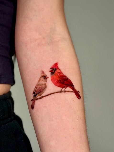 Best colour fine-line tattoo in Toronto, Vaughan and Downtown Toronto