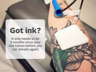 Donating Blood After a Tattoo Guide in North York, Vaughan and Downtown Toronto