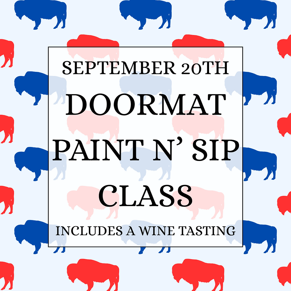 Doormat Paint n' Sip @ Freedom Run Winery