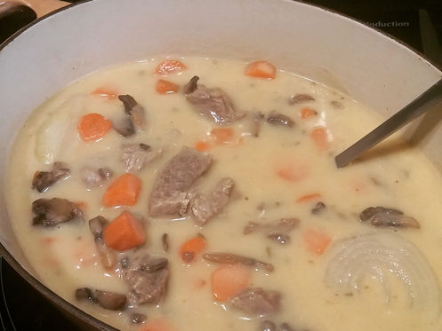Blanquette de veau bio et sans gluten