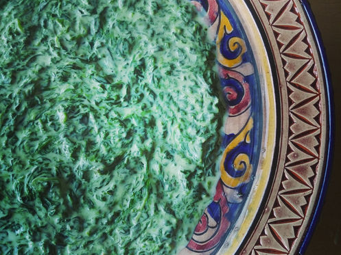 Mes épinards gourmands