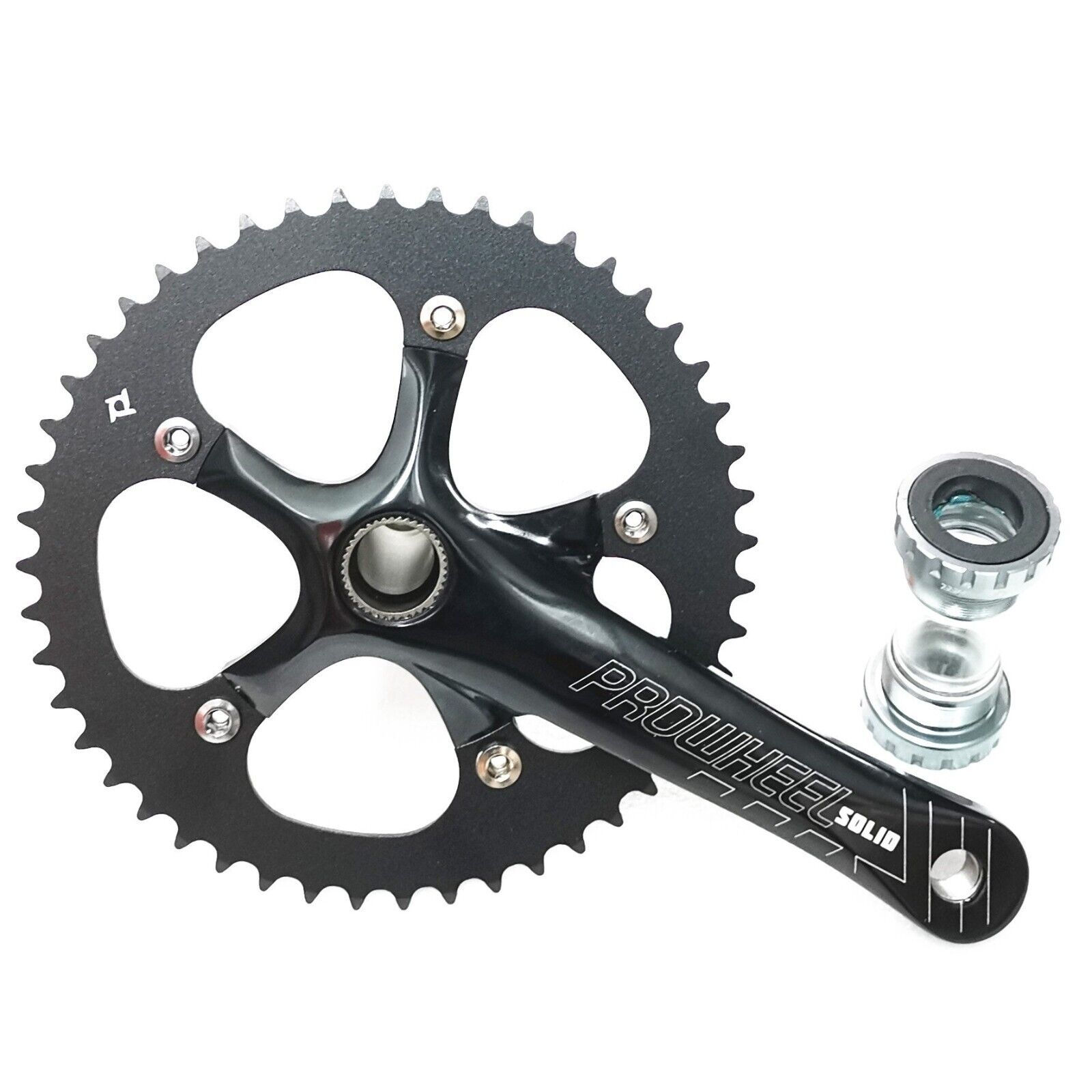 PROWHEEL SOLID FIXED GEAR/SINGLE SPEED CRANKSET