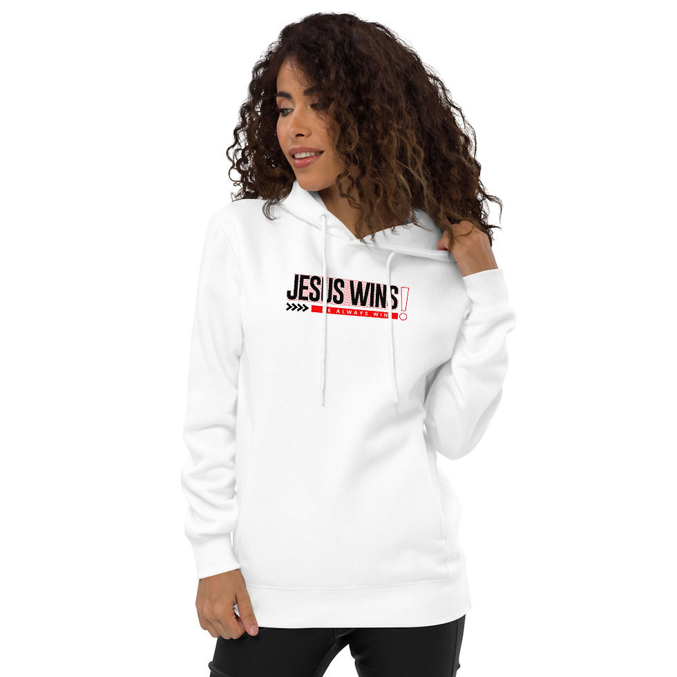 Thumbnail: Jesus Wins - Unisex fashion hoodie