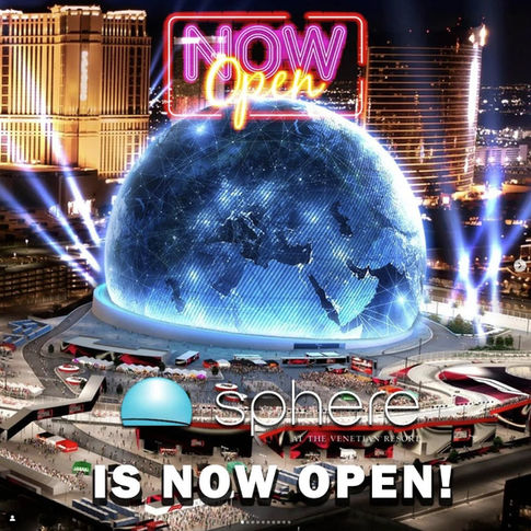 MSG The Sphere Vegas is now open!