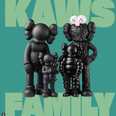 kaws family exhibition at sfmo