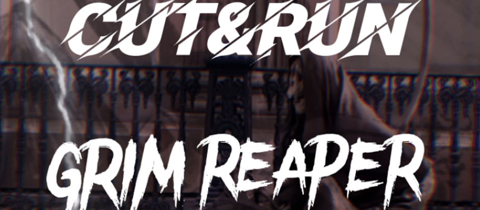 "Banksy Grim Reaper" cut&Run