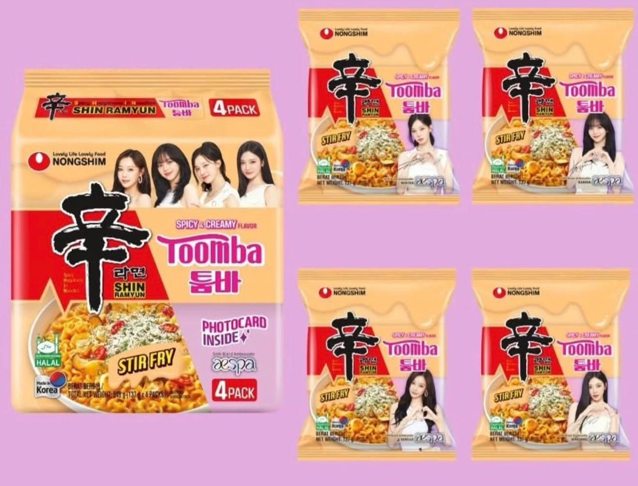 RAMEN SHIN RAMYUN TOOMBA AESPA