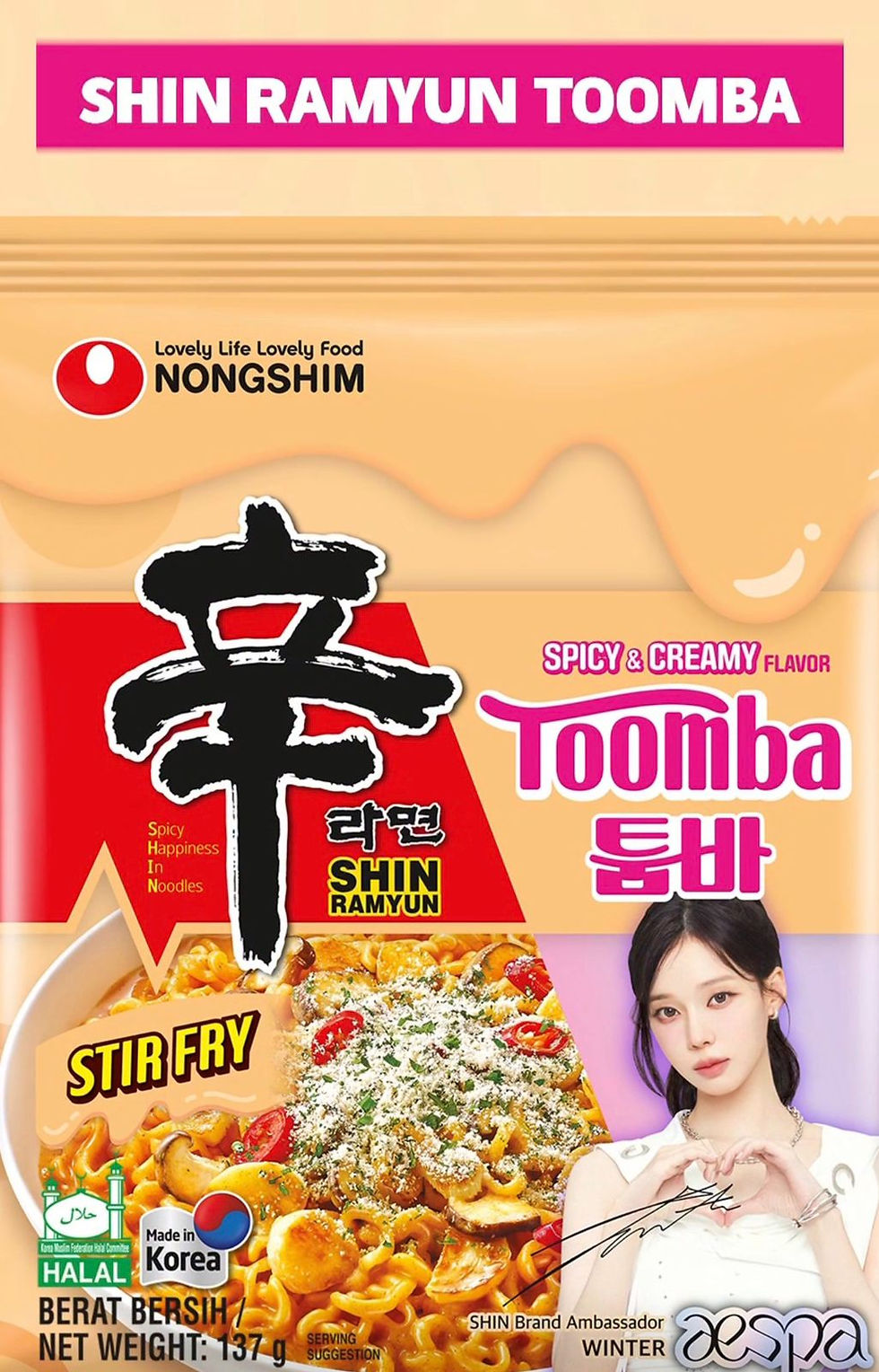 Miniatura: RAMEN SHIN RAMYUN TOOMBA AESPA