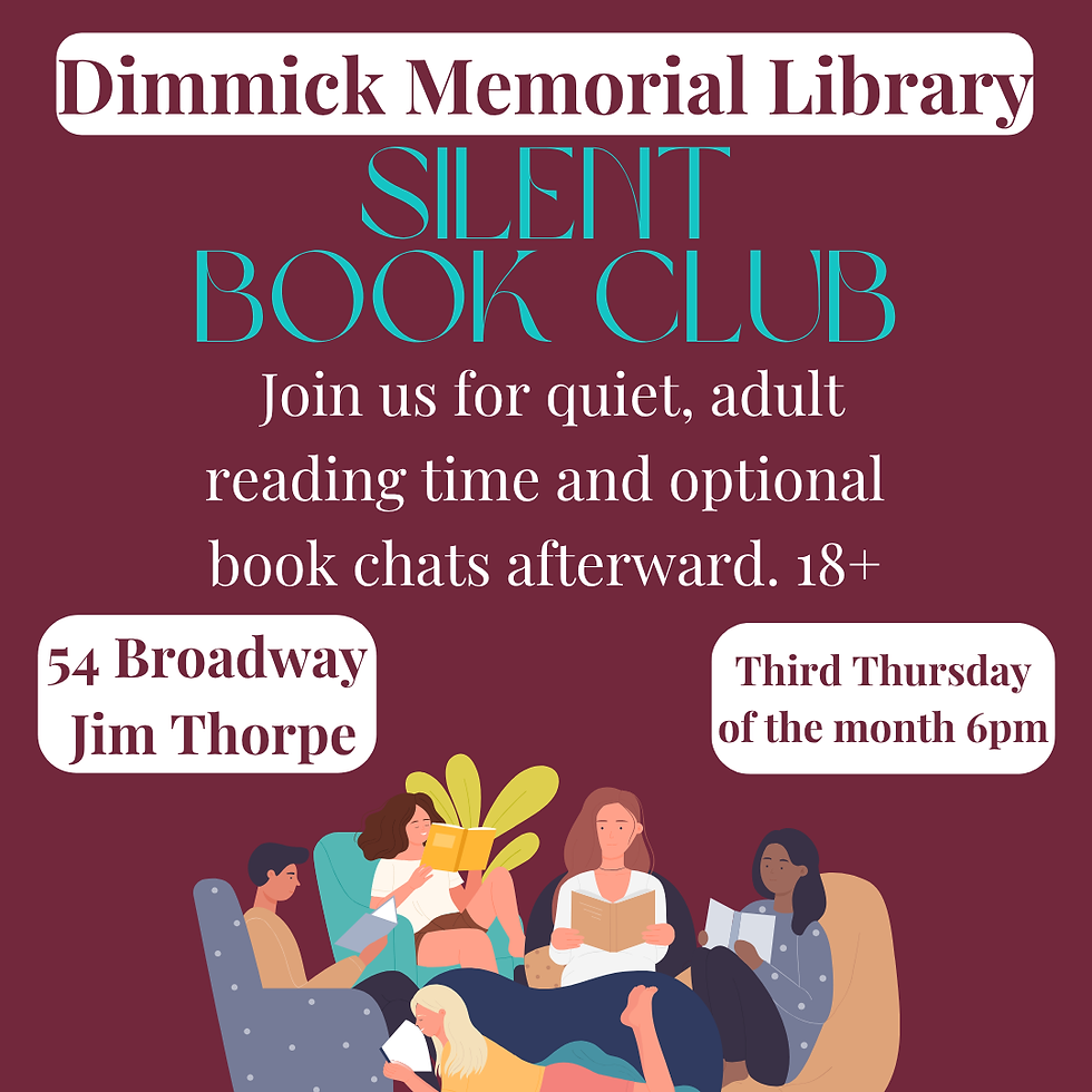 Silent Book Club! (Adults Only)