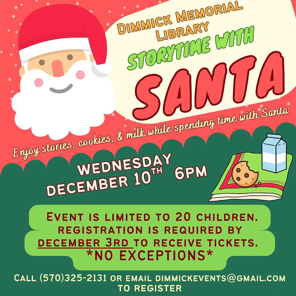 Storytime with SANTA!