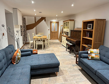 The living area at Tigh Fen