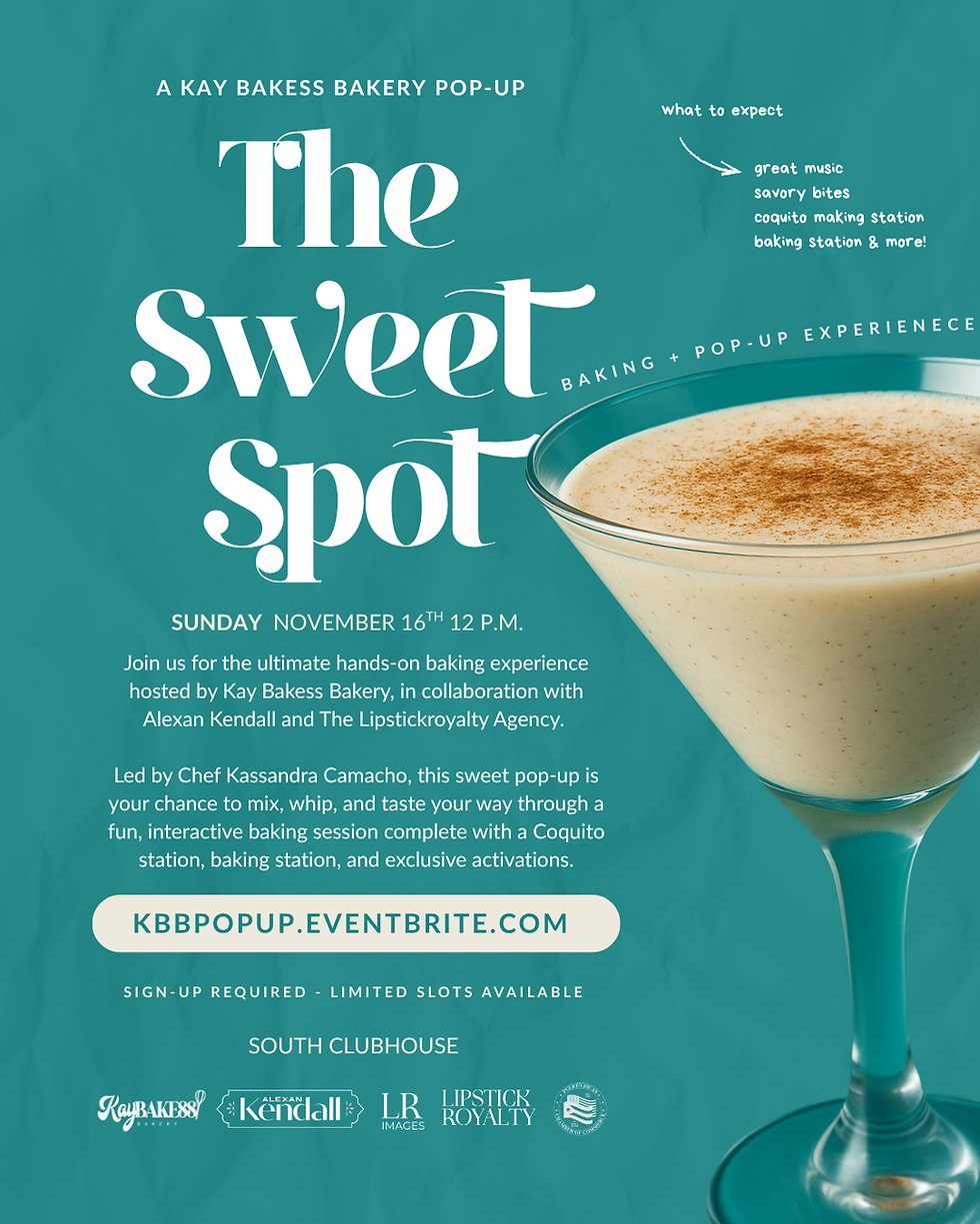 Kay Bakess Bakery Announces “The Sweet Spot” Pop-Up Experience in Collaboration with Alexan Kendall and the Lipstickroyalty Agency