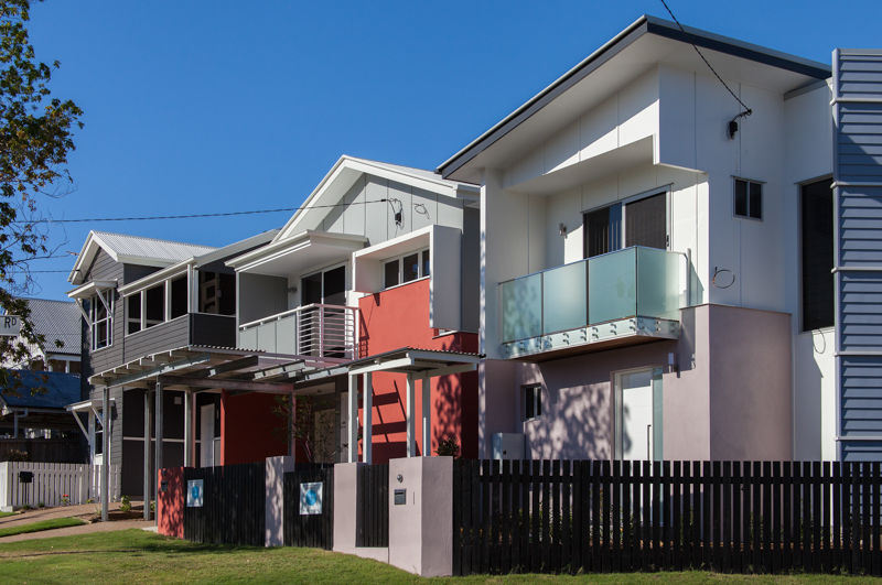 Town Houses, Wilston, Brisbane, unique design