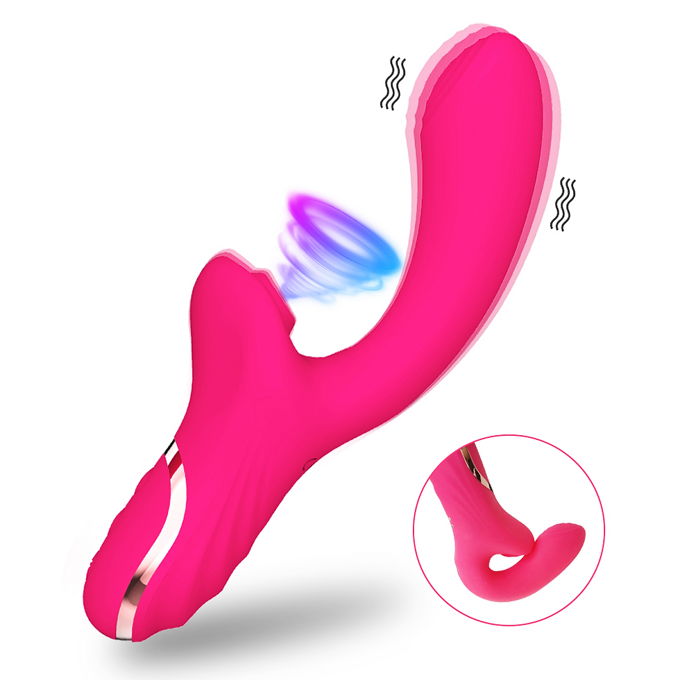 Miniatura: Clitoral Suction Vibrator – Powerful Air-Pulse & Vibration Stimulator