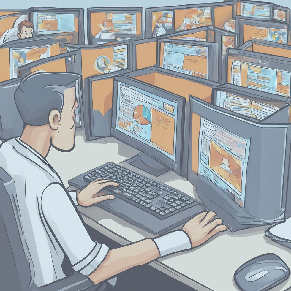 Illustration of Professional viewing rankings and analytics online. Triple L Marketing Solutions