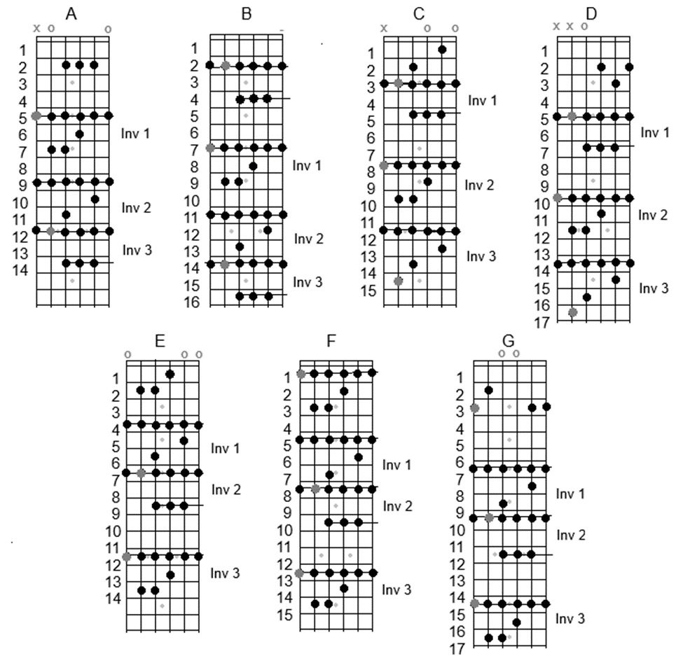 Chord Inversions and Capos