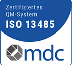 ISO 13485 MDC Zertifikat