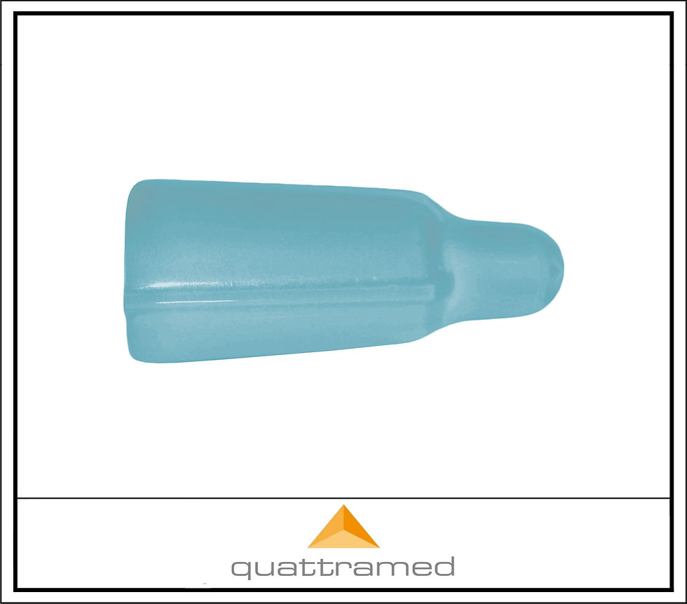 Kappe, 1/2", bel., gletscher (QTM 1-0049-1)
