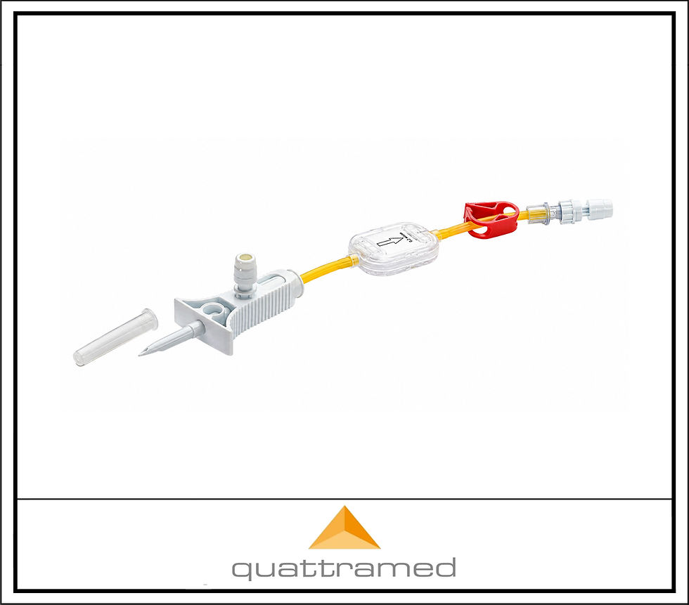 Chemfort® IV Zubereitungs-Set, Beutel Adapter CP mit 0.2µ Filter, lichtgeschützt (QTM 4-0016-0)