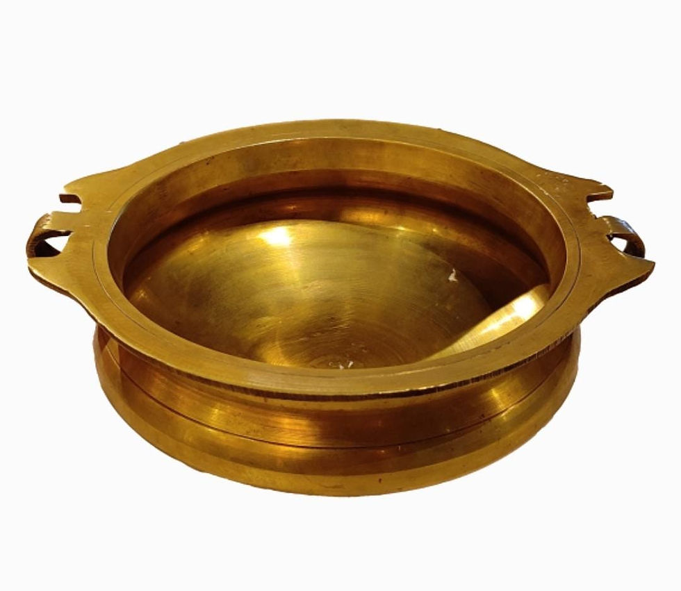 Brass Urli (12")