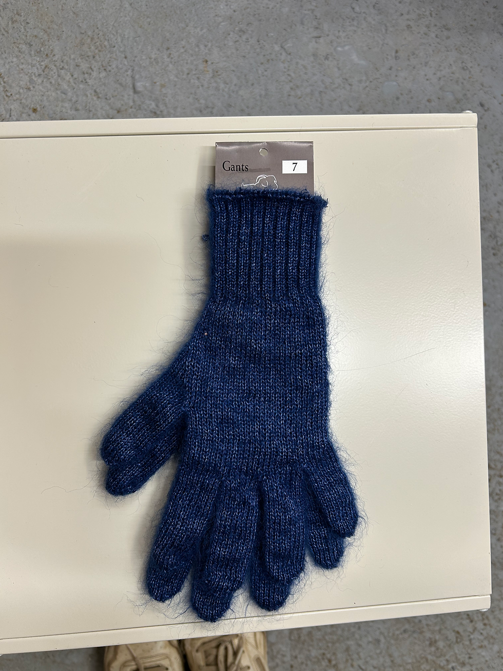 Miniature : Gants mohair et soie