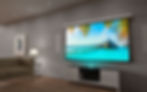 projector with screen
