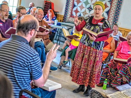 Together in harmony: Leverett community forum to feature shape-note singing