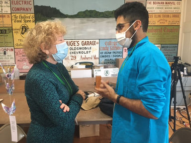 Sharon and Taha debate a vaccine mandate