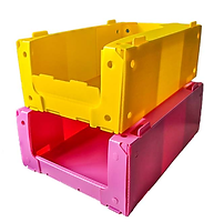 Stackable Corflute Storage Box for Retail and Warehouse Use | Corrugated Plastic Australia | Corflute Sheet Manufacturer | Australia | USA | UK | Europe | Asia