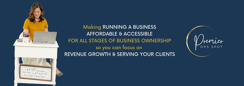 Making running a business Affordable & Accessible for all stages of Business Ownership so you can focus on revenue growth & serving your clients