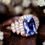 Thumbnail: Blue Sapphire and Diamond Ring – 1.64 TCW