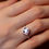 Thumbnail: Light Blue Sapphire and Diamond Ring – 1.52 TCW