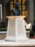 Dr. Martin Luther King Jr. sculpture at MLK Park near Plant Riverside Distric